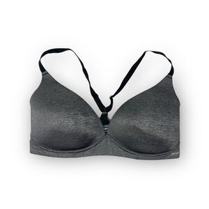 Adore Me Charcoal Gray Lightly Padded Racerback Bra BR-07086-PLU Women’s Sz 38DD